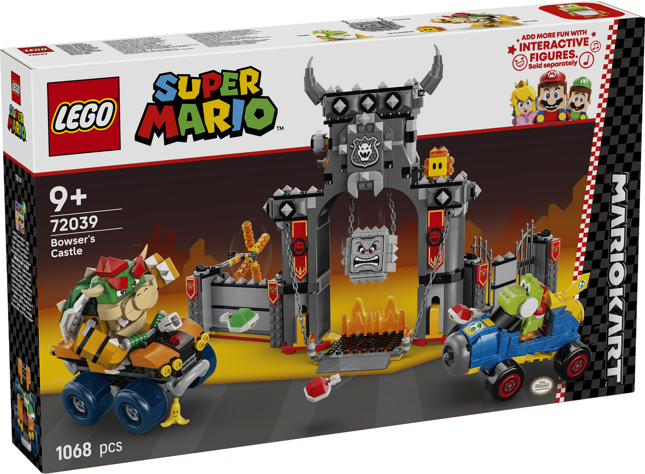 LEGO Super Mario - Mario Kart™ – Bowsers Festung (72039)