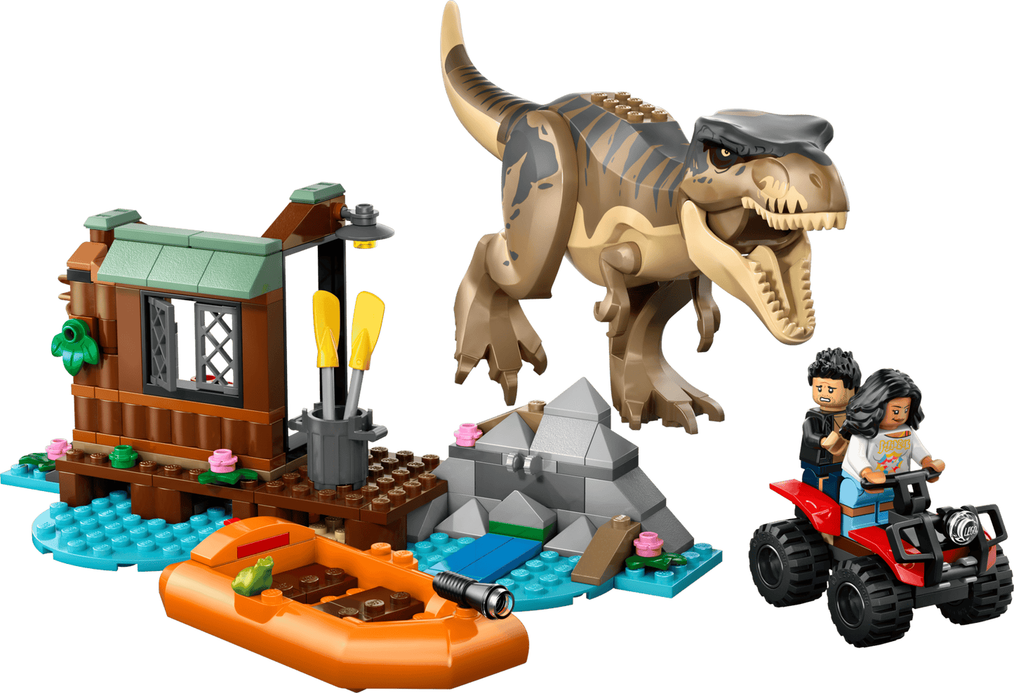 LEGO Jurassic World Flucht vor dem T.Rex (76975)