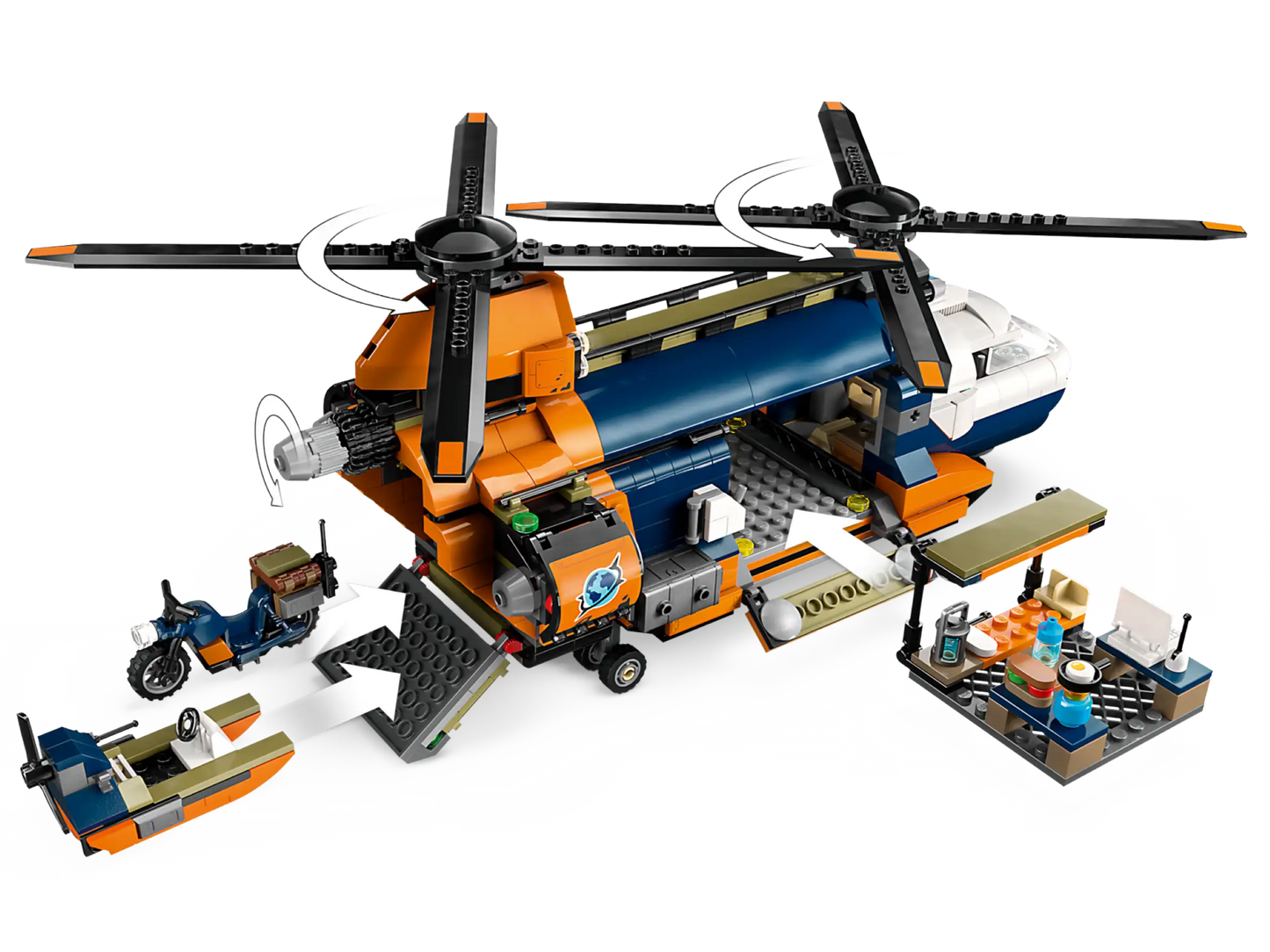 LEGO City Dschungelforscher Hubschrauber (60437)