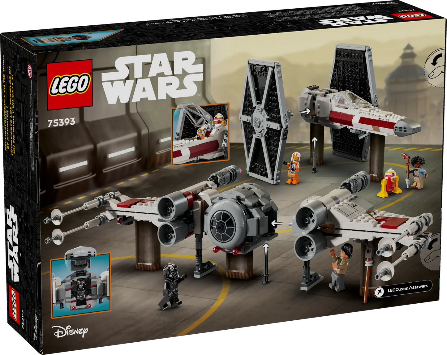 LEGO Star Wars Mashup aus TIE Fighter & X-Wing (75393)