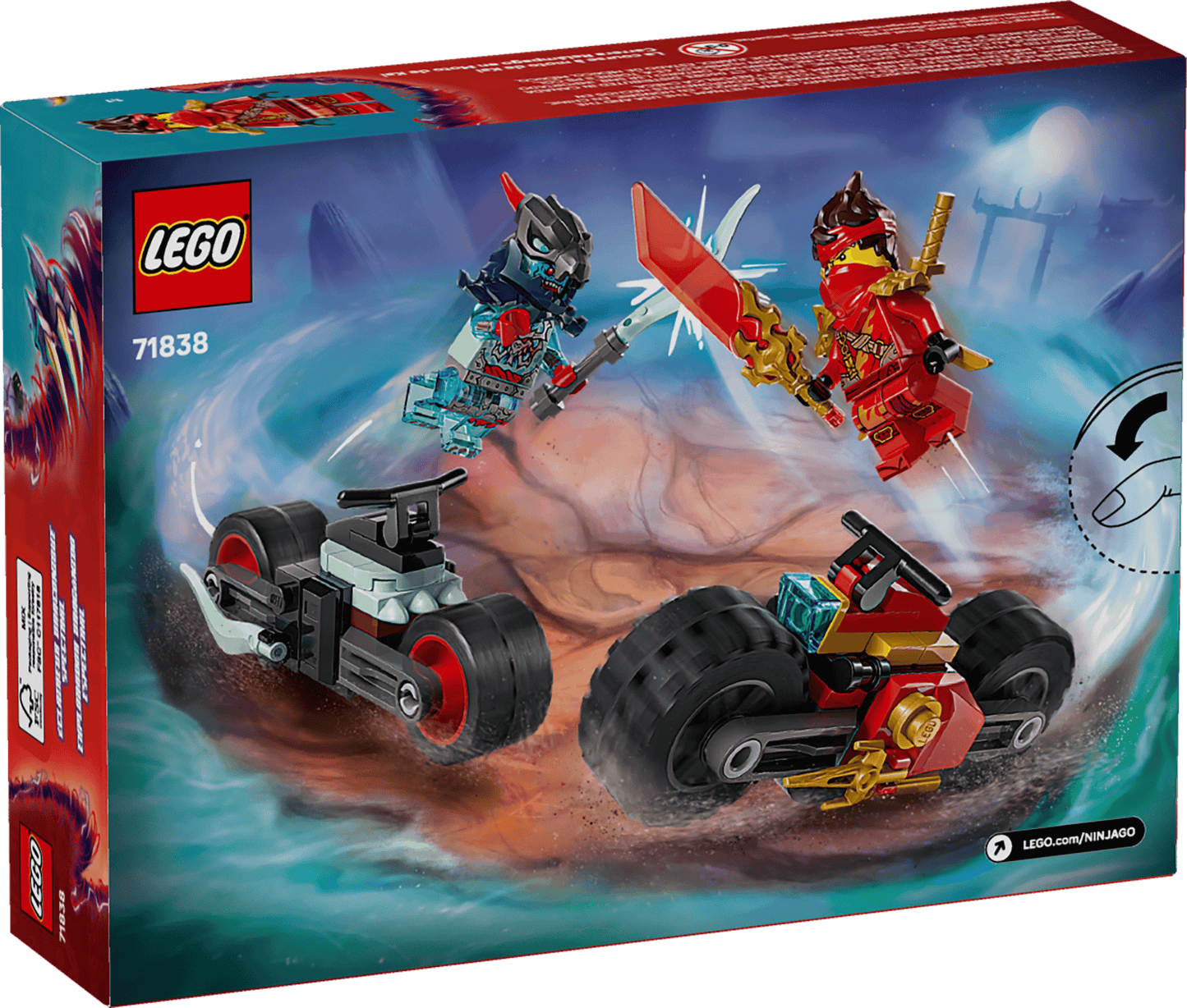 LEGO Ninjago Kais Motorradrennen (71838)