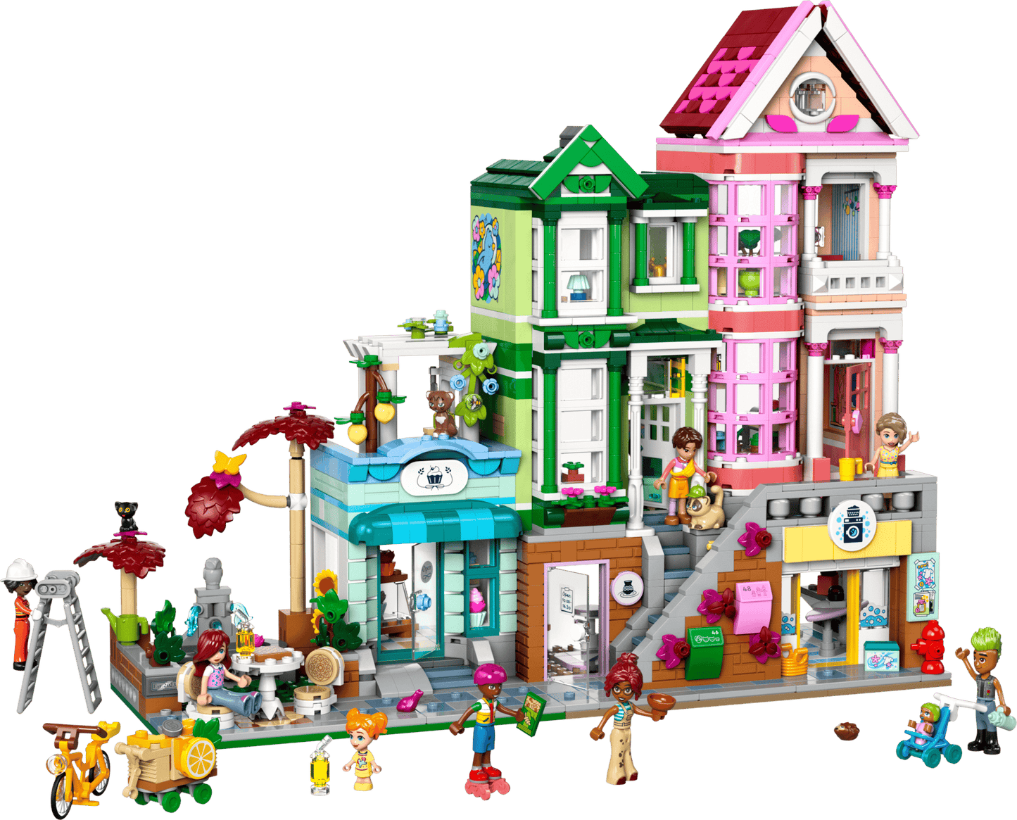 LEGO Friends Heartlake City Wohn- und Einkaufsstraße (42670)