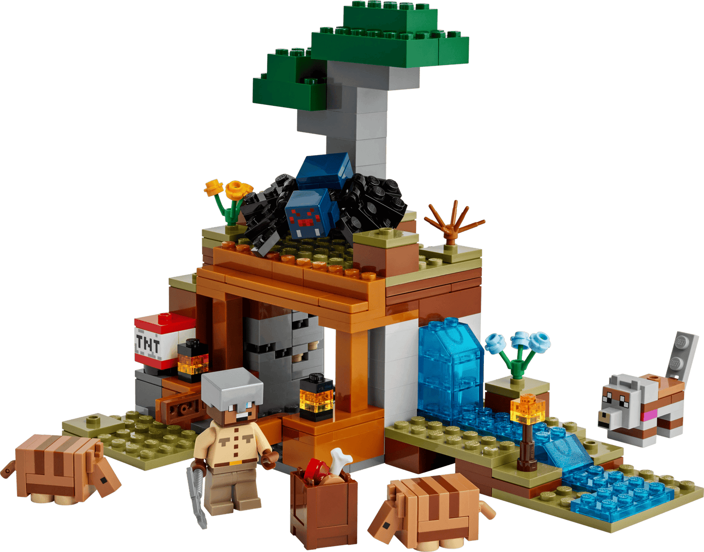 LEGO Minecraft Die Expedition zur Gürteltiermine (21269)