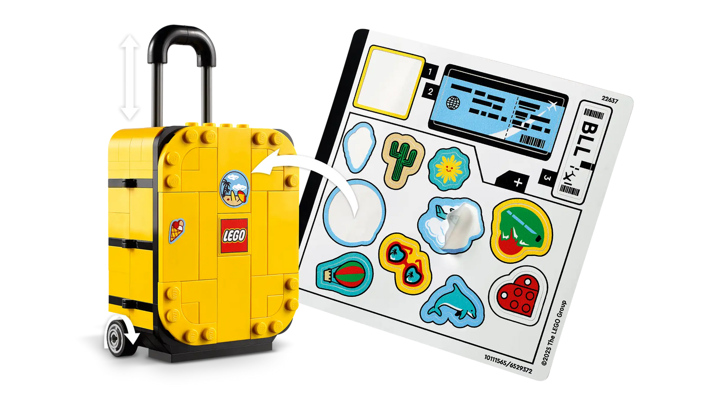 LEGO Gelber Reisekoffer (40817)