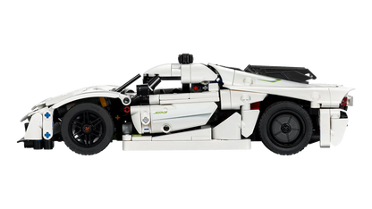 LEGO Technic Koenigsegg Jesko Absolut Supersportwagen in Weiß (42184)