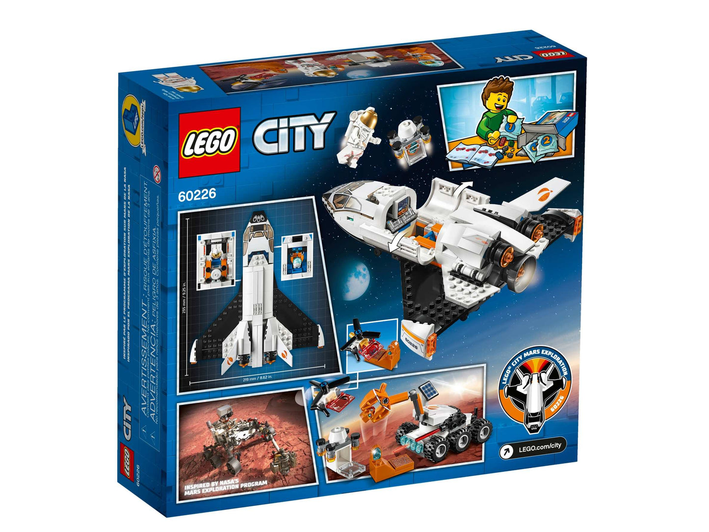 LEGO City Mars Mission Forschungsshuttle (60226)