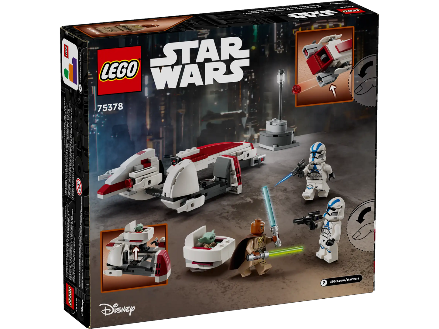 LEGO Star Flucht mit dem BARC Speeder™ (75378)