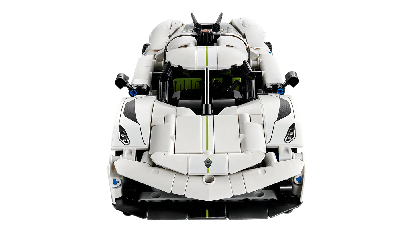 LEGO Technic Koenigsegg Jesko Absolut Supersportwagen in Weiß (42184)