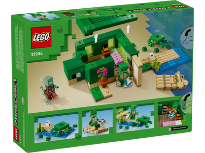 LEGO Minecraft Das Schildkrötenstrandhaus (21254)