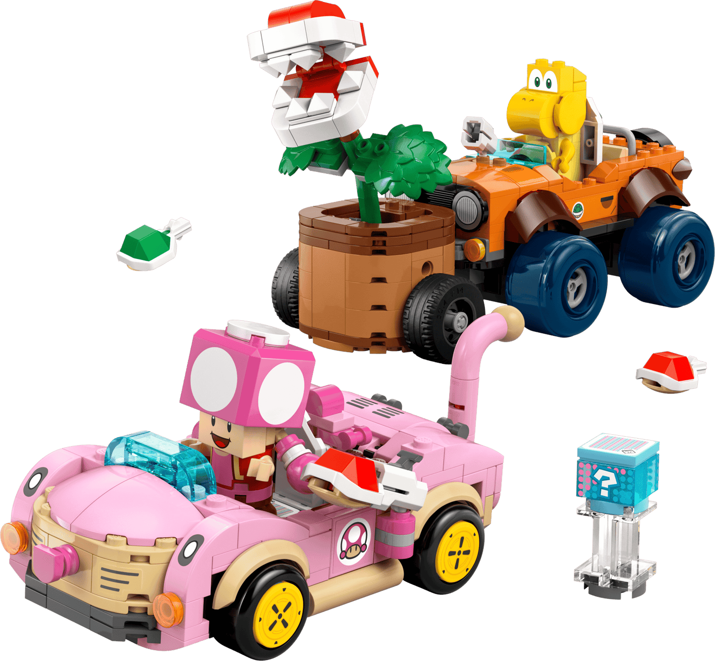 LEGO Super Mario - Mario Kart™ – Power-Up-Jagd mit Piranha-Pflanzen (72044)