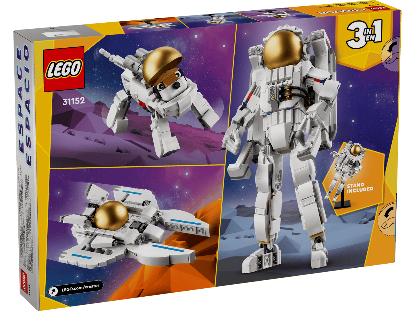 LEGO Creator 3in1 Astronaut im Weltraum (31152)