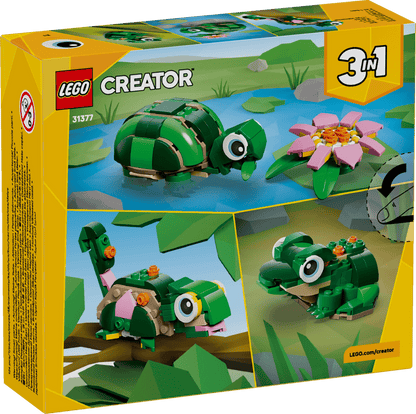LEGO Creator 3in1 Schildkröte mit Seerose (31377)