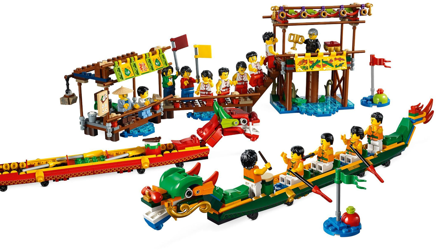 LEGO Chinesisches Neujahr Drachenbootrennen (80103)