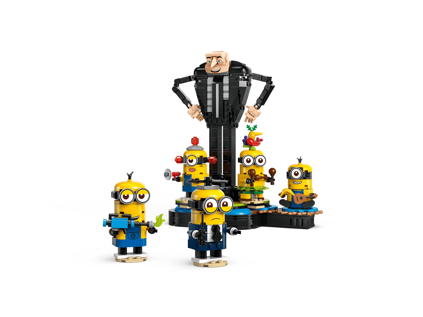 LEGO Minions: Gru und die Minions aus LEGO® Steinen (75582) aus "Ich - Einfach unverbesserlich 4"