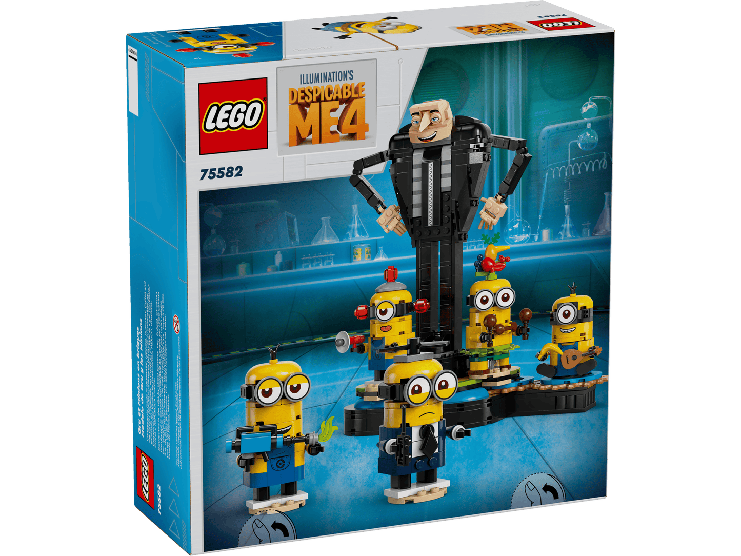 LEGO Minions: Gru und die Minions aus LEGO® Steinen (75582) aus "Ich - Einfach unverbesserlich 4"