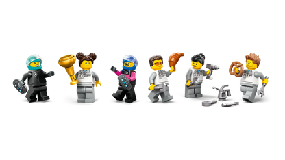 LEGO City F1® Garage mit Mercedes-AMG & Alpine Rennautos (60444)