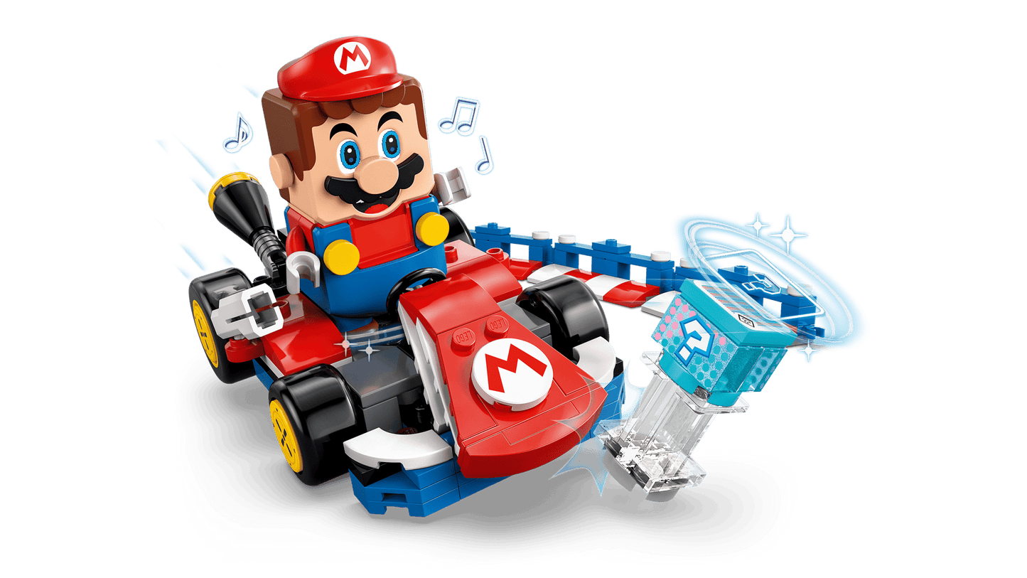 LEGO Super Mario - Mario Kart™ – Interaktiver LEGO® Mario™ & Standard-Kart (72043)