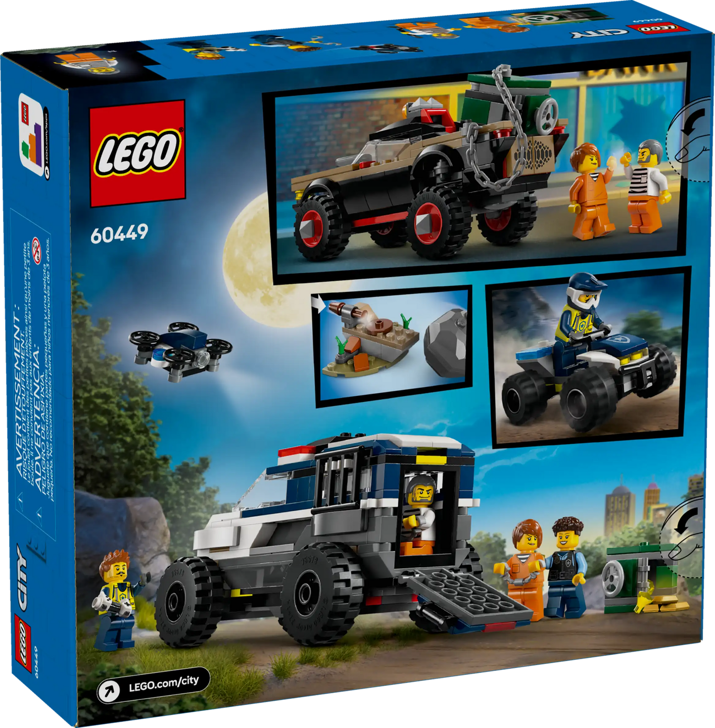 LEGO City Verfolgungsjagd im Polizeigeländewagen (60449)