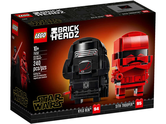 LEGO Star Wars BrickHeadz Kylo Ren™ & Sith-Trooper (75232)