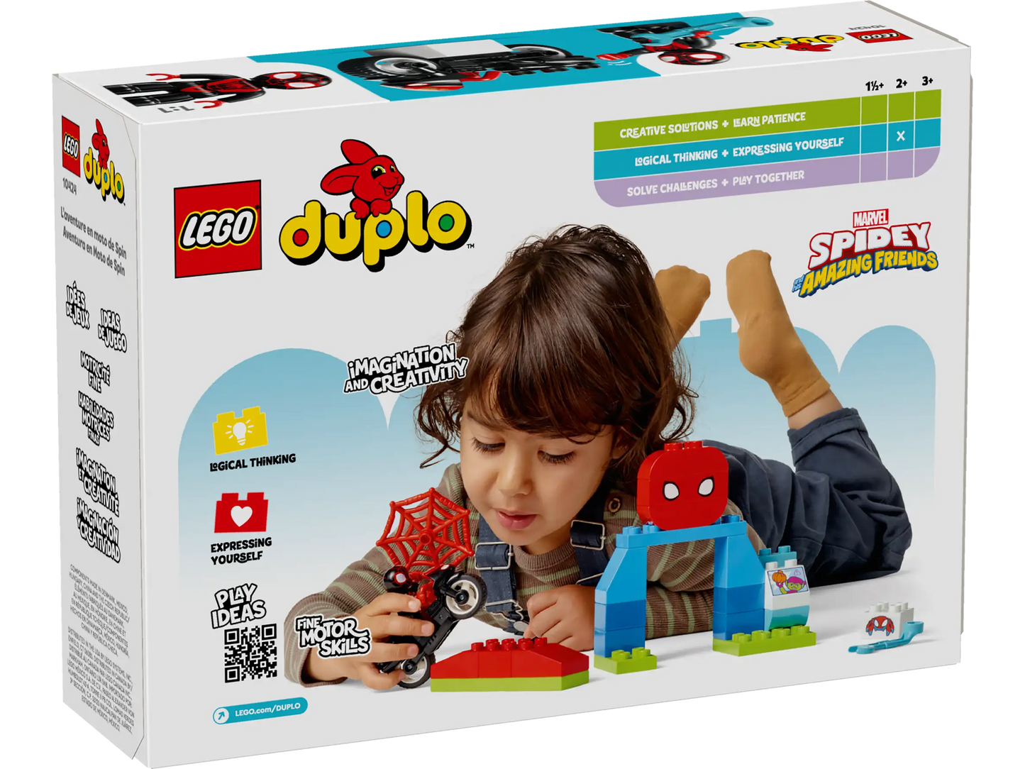 LEGO DUPLO Spins Motorrad Abenteuer (10424)