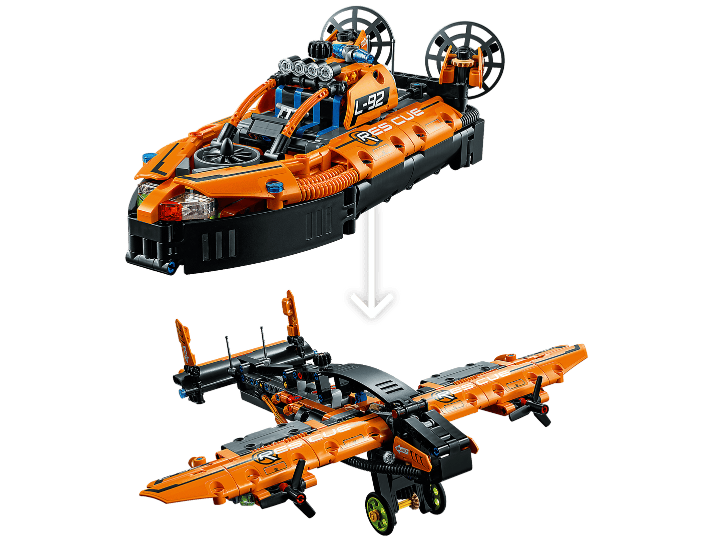 LEGO Technic Luftkissenboot für Rettungseinsätze (42120)