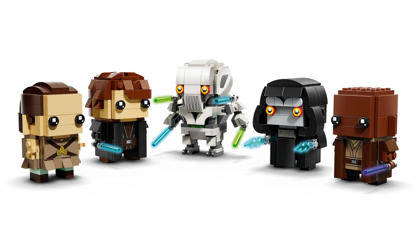 LEGO Star Wars BrickHeadz Helden und Bösewichte aus Die Rache der Sith (40796)