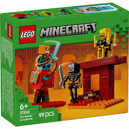 LEGO Minecraft Das Lava Duell im Nether (21266)