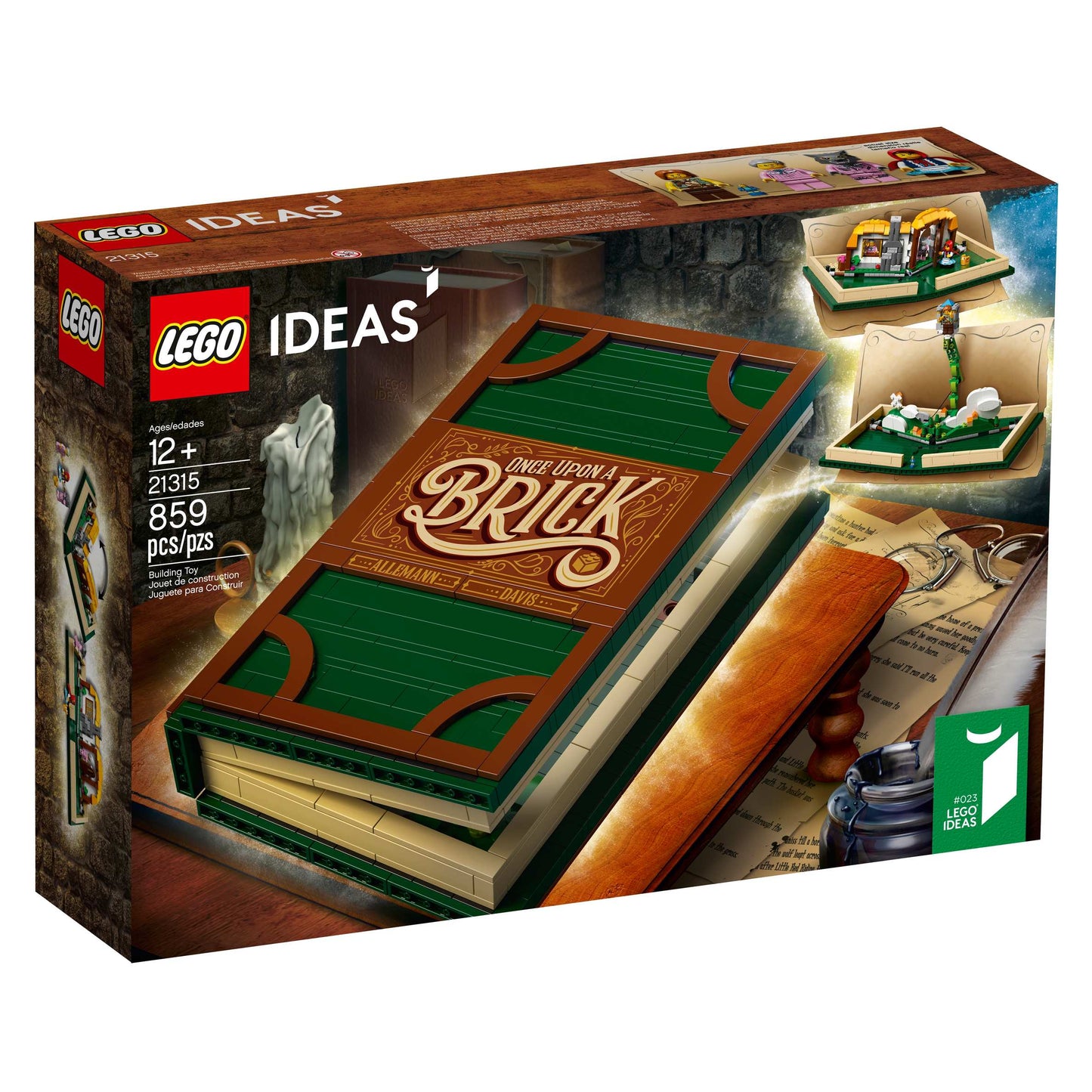 LEGO Ideas Rotkäppchen Pop-Up-Buch (21315)