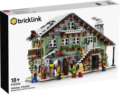 LEGO® Bricklink 910004 Winterliche Almhütte