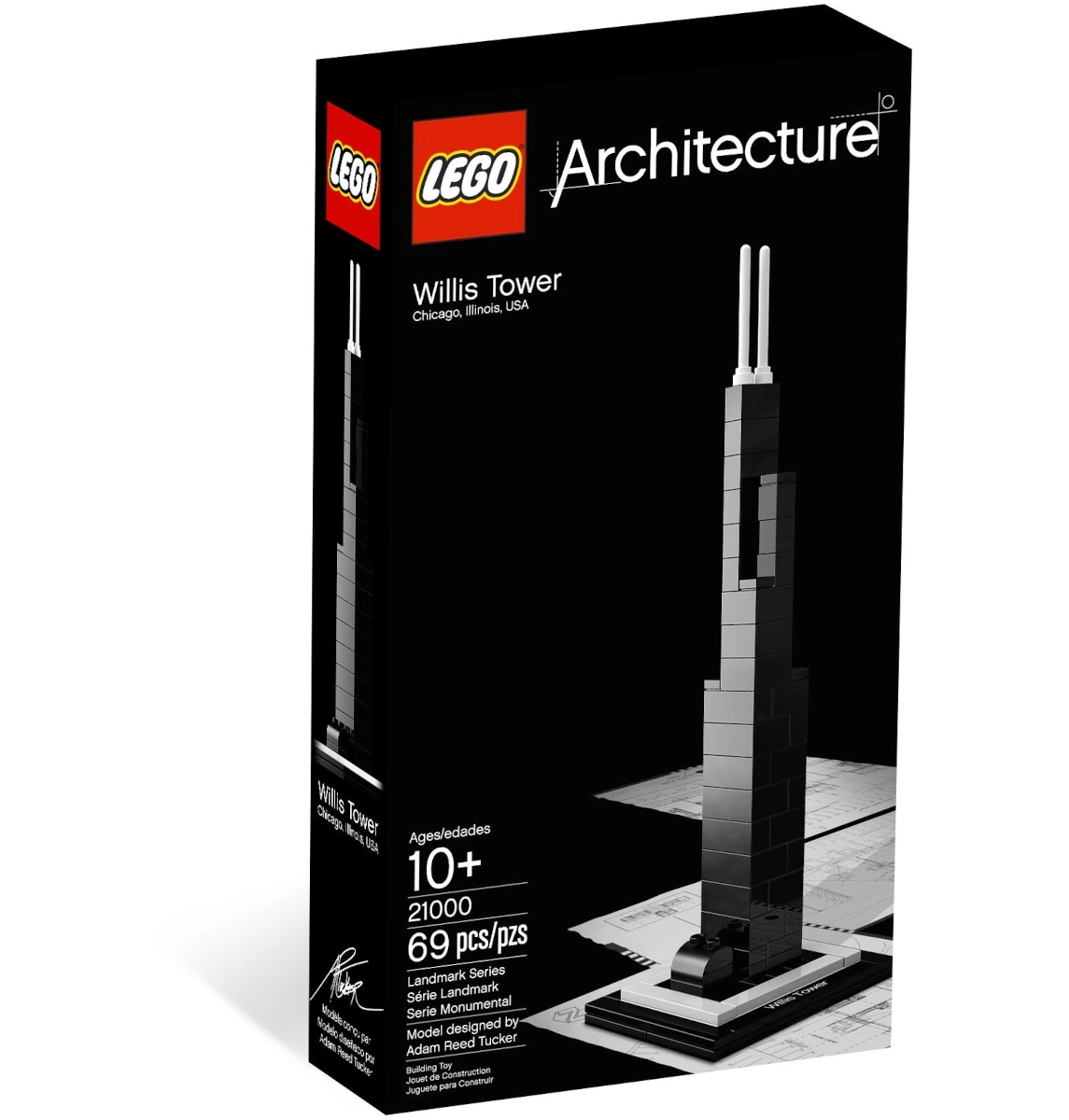 LEGO Architecture Willis Tower (21000-2) (Version 2011 Re-Release)