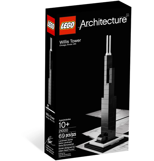 LEGO Architecture Willis Tower (21000-2) (Version 2011 Re-Release)
